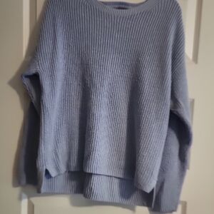 Croft & Barrow Light Blue Crew Neck Sweater